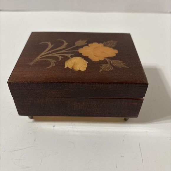 VINTAGE REUGE SORRENTO MUSIC BOX W/ ITALIAN INLAY. Work Great - Picture 2 of 14